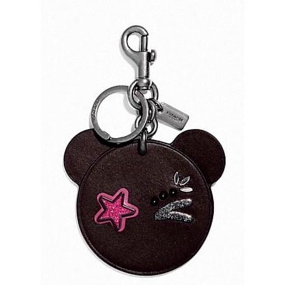 Coach Accessories - Coach  “Outlaw” Face Bear Key Ring